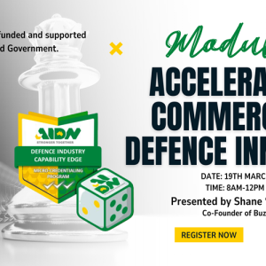 AIDN QLD DICE (Online) Micro-Credential – Accelerate and Commercialise Defence Innovation